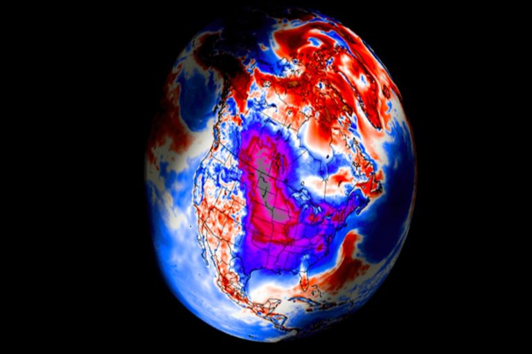 Os especialistas não acreditam: o vórtice polar se rompeu e o que está por vir é «incomum»