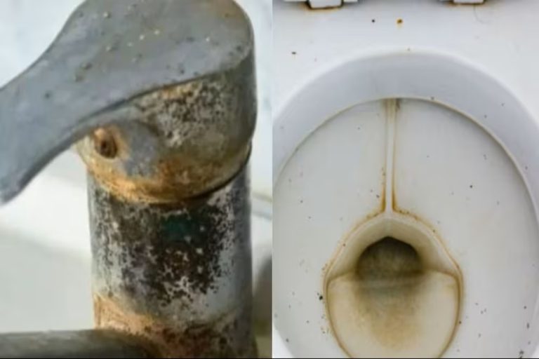 Sem vinagre nem bicarbonato: esta é a melhor maneira de remover o calcário das torneiras e do vaso sanitário