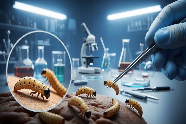 Como funciona o relógio molecular baseado em larvas de mosca que promete revolucionar a ciência forense