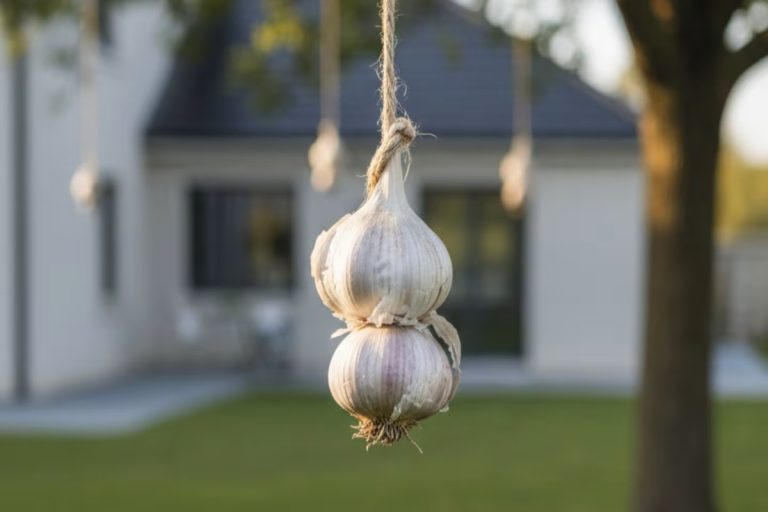 Pendurar alhos no jardim: por que recomendam fazê-lo e quais são os benefícios
