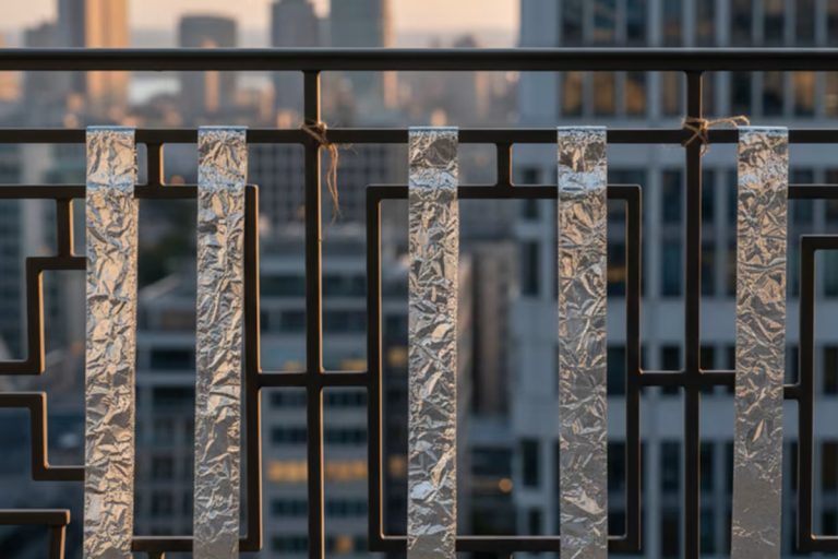 Colocar papel alumínio na grade da varanda: para que serve e por que recomendam fazê-lo