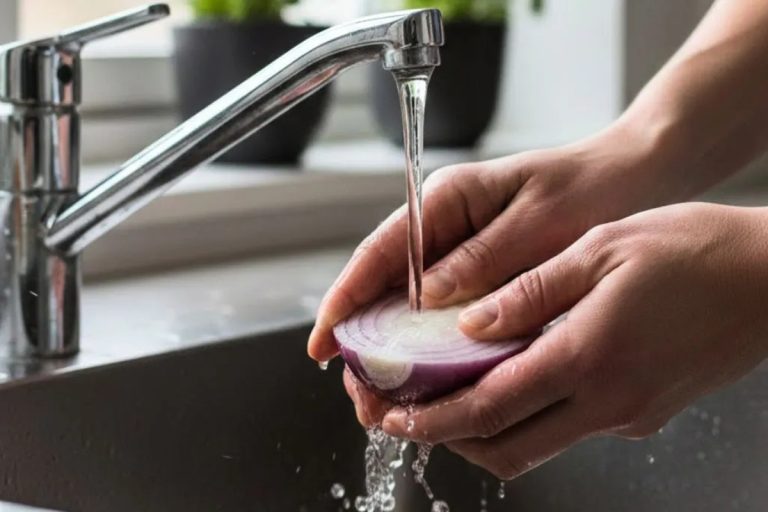 Esfregar cebola nas torneiras: por que recomendam fazê-lo e para que serve